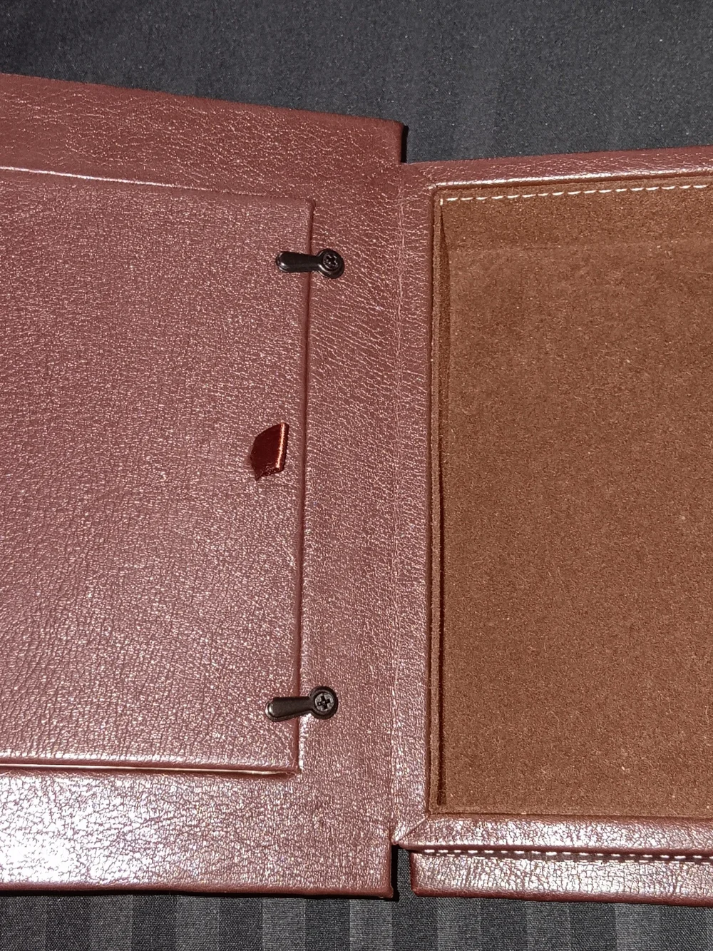 Picture frame with organizer